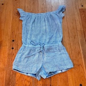 Cloth and stone, xs, blue and white striped